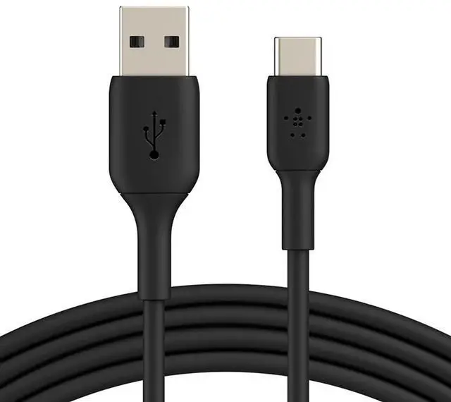 Alt view image 15 of 20 - Belkin CAB001bt2MBK 6.56 ft. Black Boost Charge USB-C to USB Cable, USB Type-C Cable for Note10, S10, Pixel 4, iPad Pro, Nintendo Switch and more