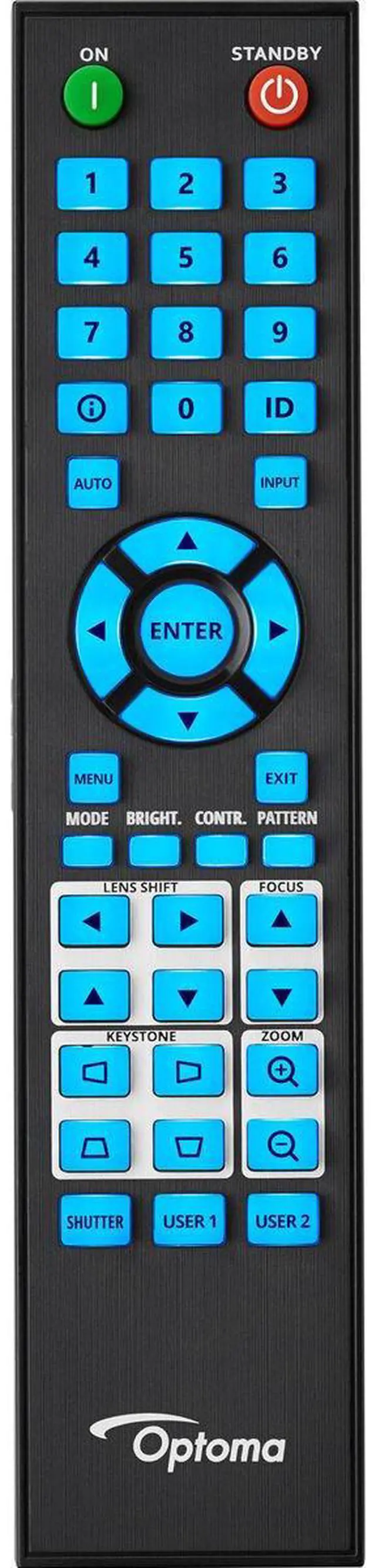 Alt view image 14 of 15 - Optoma ZU820T 3D DLP Projector - 16:10 - High Dynamic Range (HDR) - Front - 1080p - 30000 Hour Economy Mode - 3,000,000:1 - 8800 lm - HDMI - USB - Network (RJ-45)