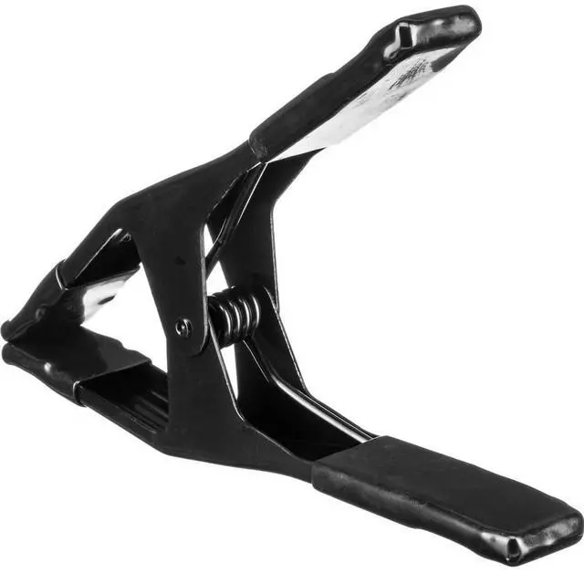 Alt view image 2 of 2 - Bessey XM7-B 3-5/16x3" Steel Spring Clamp, Black