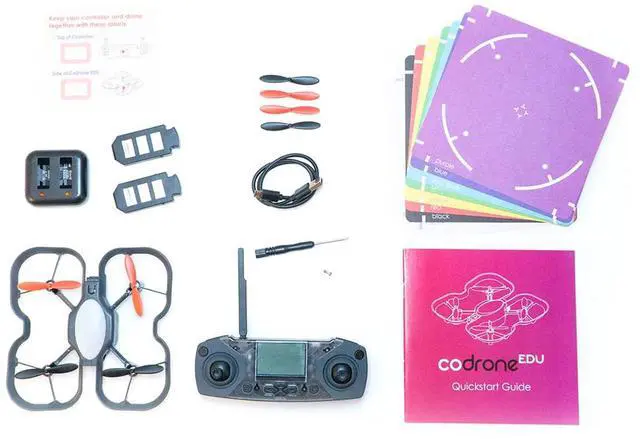 Alt view image 3 of 7 - Robolink CoDrone EDU Programmable Drone with Virtual PD Course, 12-Pack