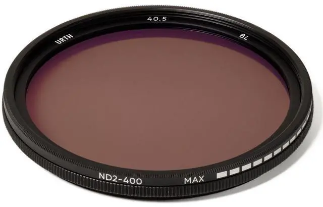 Alt view image 8 of 14 - Urth 40.5mm ND2-400 (1-8.6 Stop) Variable ND Lens Filter