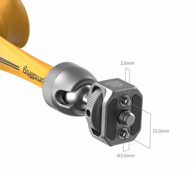 Alt view image 4 of 5 - SmallRig BumbleBee Edition 11" Rosette Arm