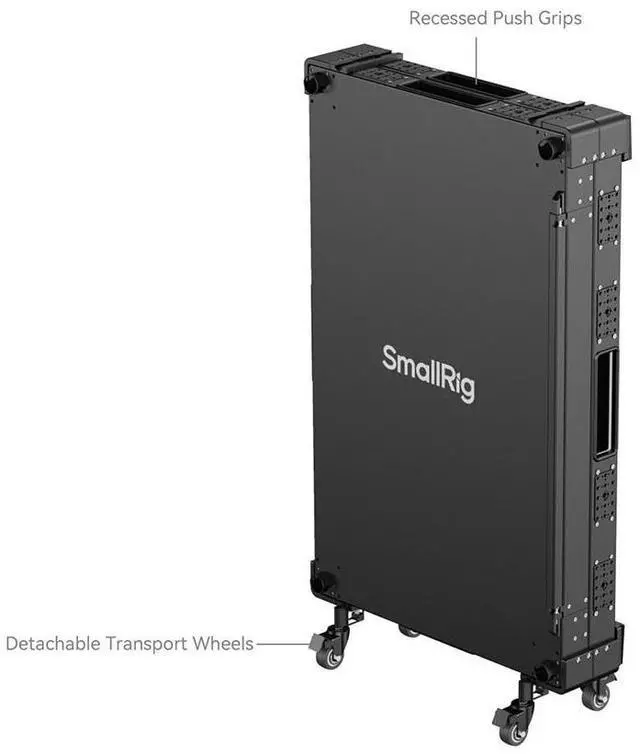 Alt view image 2 of 7 - SmallRig 36" Lightweight Video Production Camera Cart