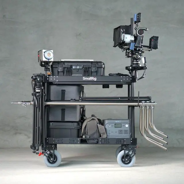 Alt view image 6 of 7 - SmallRig 36" Lightweight Video Production Camera Cart
