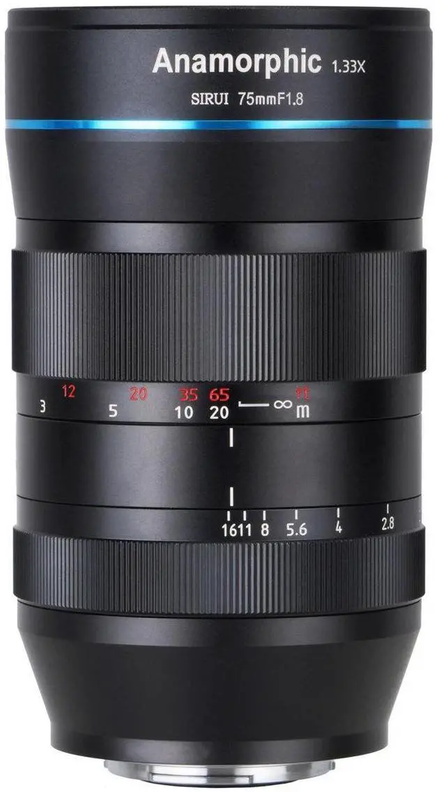 Main image of Sirui 75mm f/1.8 1.33x Anamorphic Lens for Micro Four Thirds