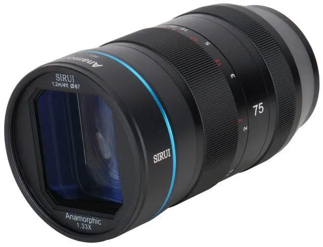 Alt view image 3 of 7 - Sirui 75mm f/1.8 1.33x Anamorphic Lens for Micro Four Thirds