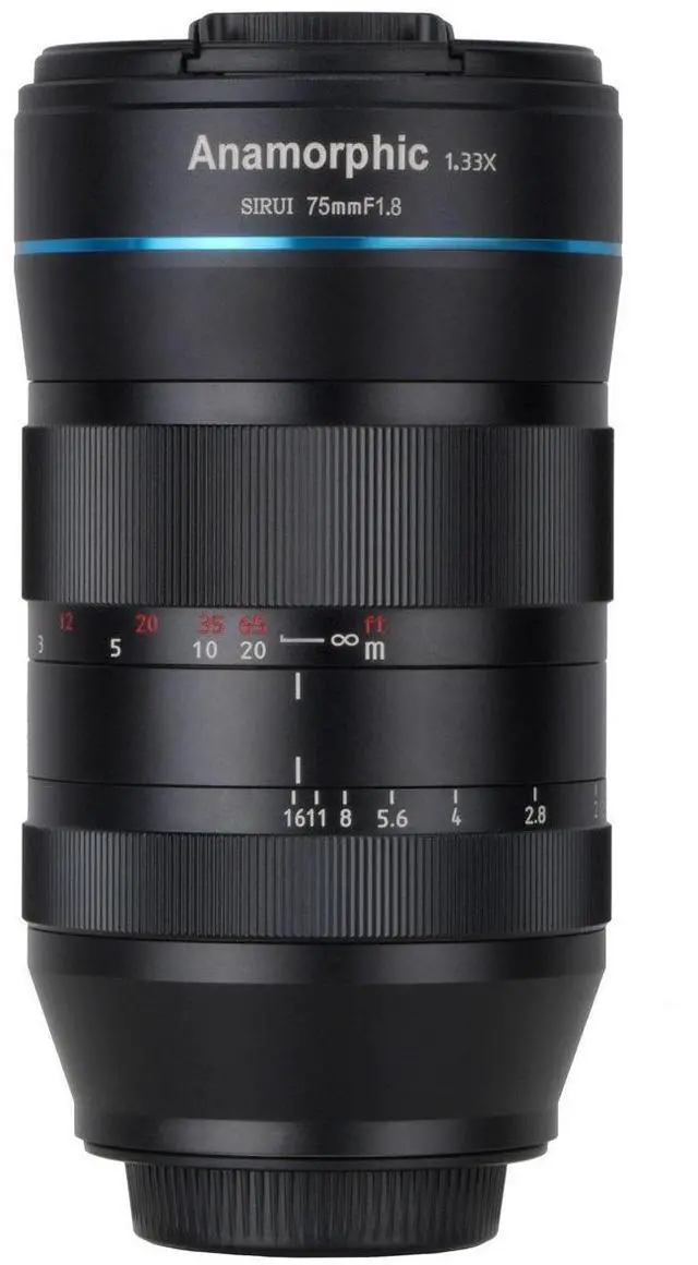 Alt view image 7 of 7 - Sirui 75mm f/1.8 1.33x Anamorphic Lens for Micro Four Thirds