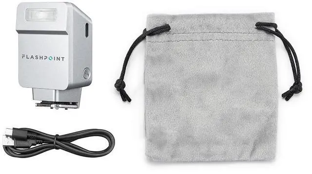 Alt view image 6 of 7 - Flashpoint iT22 TTL Portable iFlash for Sony, Silver