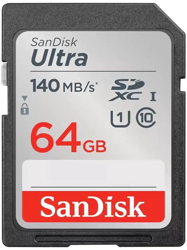 Alt view image 15 of 16 - SanDisk SDSDUNR-064G-GN3IN CVK 64GB 9pin SDXC r100MB/s C10 UHS-I SanDisk Ultra SDXC Memory Card
