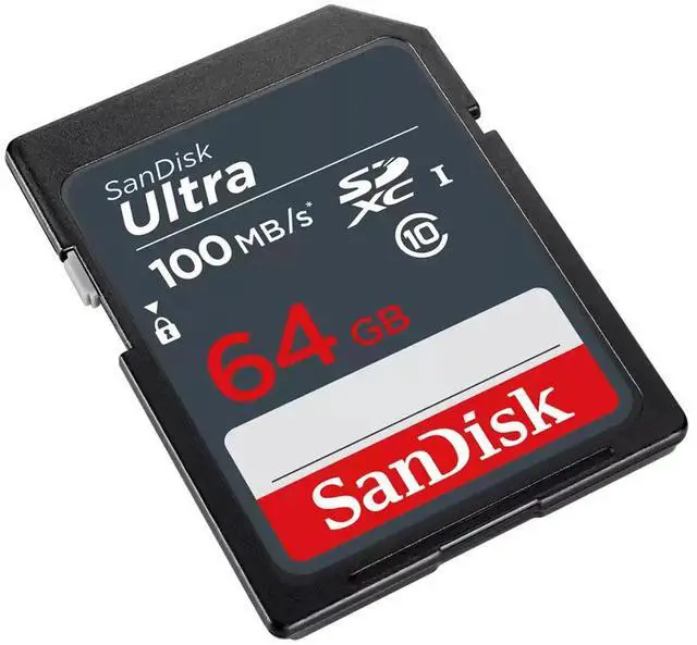 Alt view image 16 of 16 - SanDisk SDSDUNR-064G-GN3IN CVK 64GB 9pin SDXC r100MB/s C10 UHS-I SanDisk Ultra SDXC Memory Card