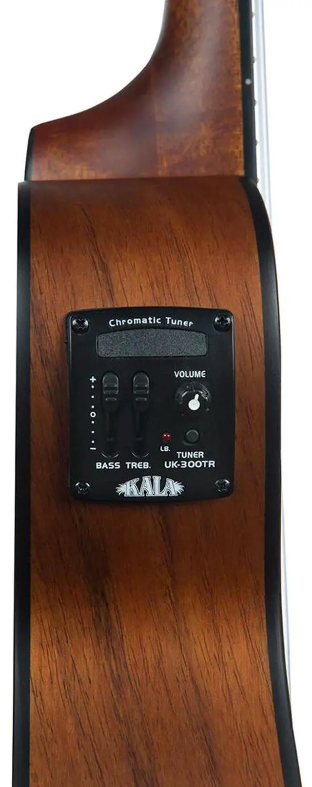 Alt view image 5 of 6 - Kala Kala Satin Hawaiian Koa Concert Ukulele w/ EQ