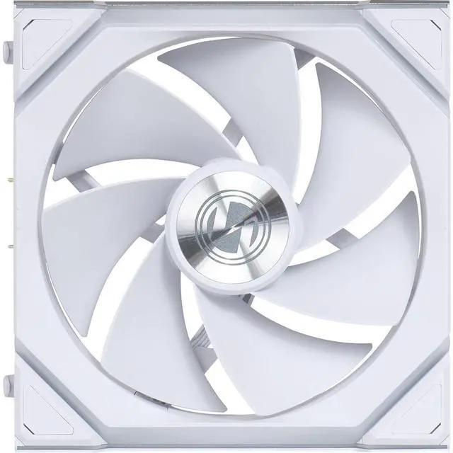 Alt view image 12 of 14 - Lian Li UNI Fan SL Wireless (Reverse Blade) 120mm ARGB Fan - Triple Pack - 2.4 GHz Wireless Signal for RGB & Fan Control - Daisy-Chain Design - Controller Included and Required - White (12RSL1W3W)