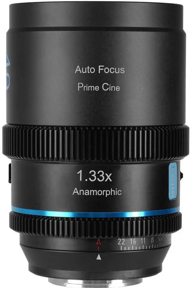 Alt view image 2 of 7 - Sirui Sirui 40mm T1.8 1.33X S35 AF Anamorphic Lens (E mount, Blue Flare)