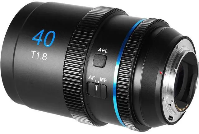 Alt view image 4 of 7 - Sirui Sirui 40mm T1.8 1.33X S35 AF Anamorphic Lens (E mount, Blue Flare)