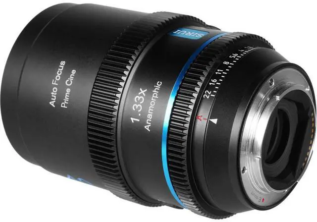 Alt view image 5 of 7 - Sirui Sirui 40mm T1.8 1.33X S35 AF Anamorphic Lens (E mount, Blue Flare)