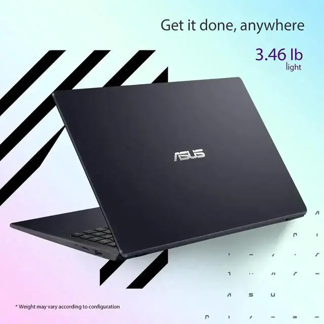 Alt view image 17 of 18 - ASUS 15.6 Vivobook Go Laptop, Intel Celeron N4500, 4GB RAM, 128GB SSD, Windows 11 in S Mode, Star Black, L510KA-ES04