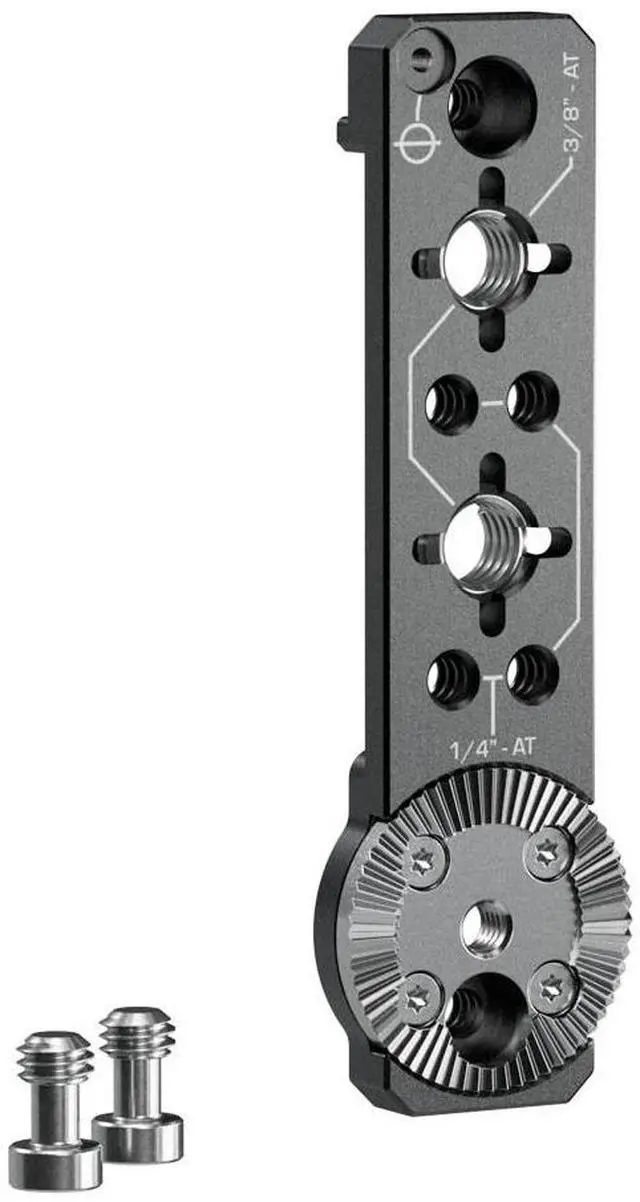 Main image of Bright Tangerine Right Side Plate for RED V-RAPTOR Camera, Black