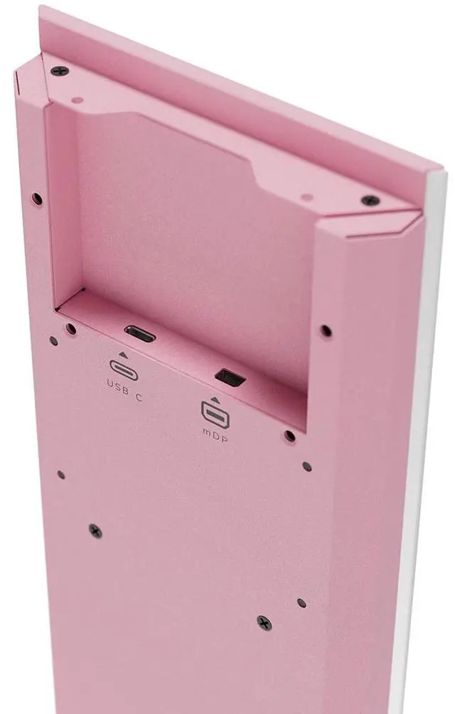 Alt view image 13 of 14 - HYTE Y70 Touch Infinite Display Upgrade - Strawberry Milk (Pink)