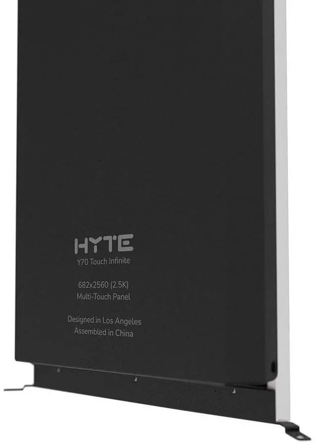 Alt view image 13 of 14 - HYTE Y70 touch infinite Display Upgrade - Pitch Black