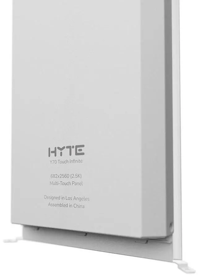 Alt view image 13 of 14 - HYTE Y70 touch infinite Display Upgrade - Snow White