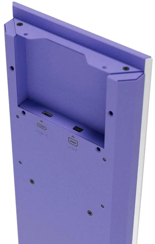 Alt view image 13 of 14 - HYTE Y70 Touch Infinite Display Upgrade - Taro Milk (Purple)