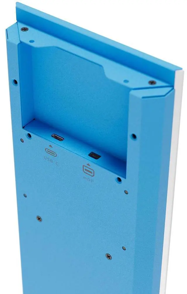 Alt view image 13 of 14 - HYTE Y70 Touch Infinite Display Upgrade - Blueberry Milk (Blue)