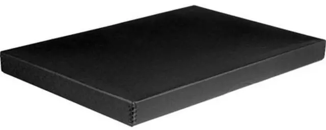 Alt view image 2 of 3 - Archival Methods Drop Front Box, 1.5" x 17.5" x 22.5", Black