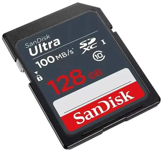 Alt view image 14 of 15 - SanDisk SDSDUNR-128G-GN3IN CYU 128GB 9pin SDXC r100MB/s C10 UHS-I SanDisk Ultra SDXC Memory Card