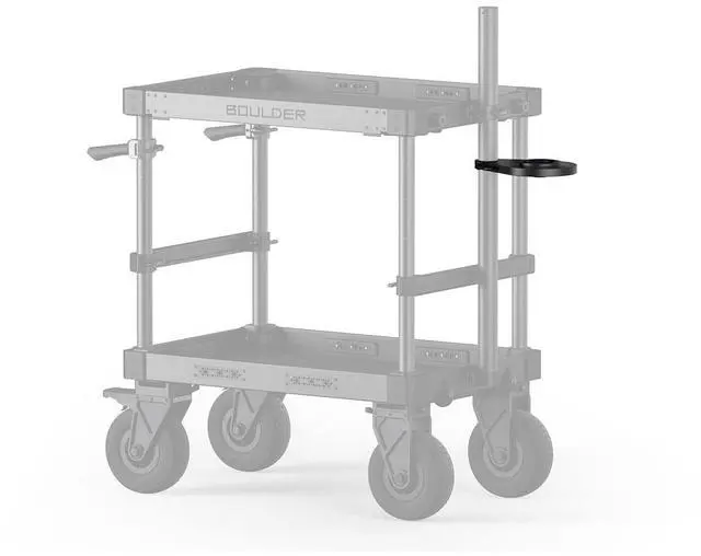 Alt view image 2 of 2 - Tilta 75/100mm Fluid Head Ball Mount for Boulder Camera Cart, Black