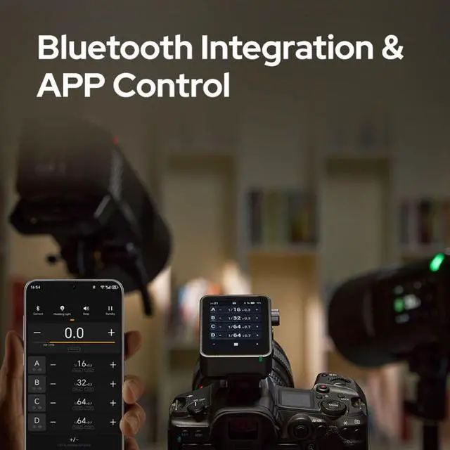 Alt view image 5 of 7 - Flashpoint R2 Nano Pro Touchscreen TTL Wireless Flash Trigger for Sony, Godox X3Pro S