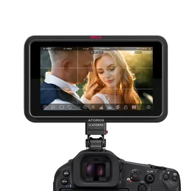 Alt view image 11 of 14 - Atomos Ninja TX GO 5-inch camera monitor-recorder, HDMI CFexpress Wi-Fi HDR touchscreen ProRes RAW