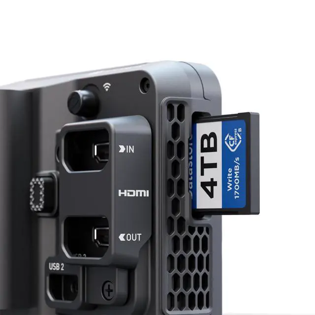 Alt view image 12 of 14 - Atomos Ninja TX GO 5-inch camera monitor-recorder, HDMI CFexpress Wi-Fi HDR touchscreen ProRes RAW