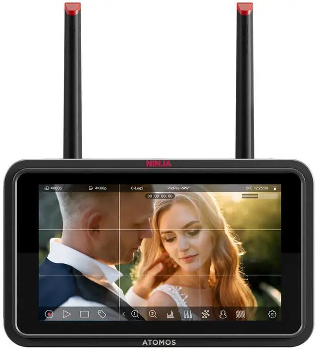 Alt view image 10 of 14 - Atomos Ninja TX GO 5-inch camera monitor-recorder, HDMI CFexpress Wi-Fi HDR touchscreen ProRes RAW