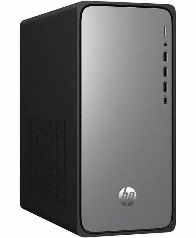 Alt view image 19 of 20 - HP OmniDesk M02-0010 Desktop Computer i3-14100 8GB 512GB SSD W11H B5RK6AAABA