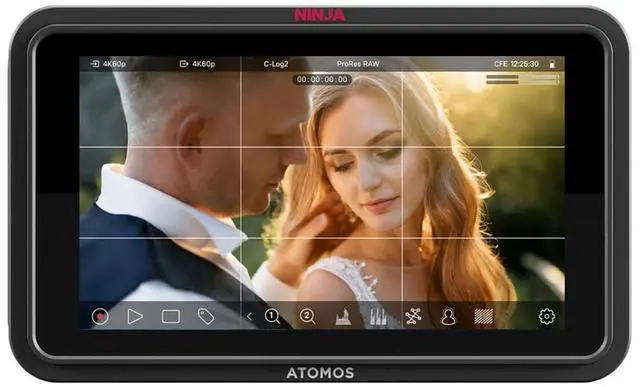 Alt view image 3 of 6 - Atomos Ninja TX GO 5.2" Full HD Touchscreen Wi-Fi HDR On-Camera Monitor/Recorder, Bundle with 5.2" Creator Accessory Kit