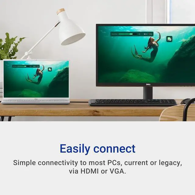 Alt view image 12 of 13 - Dell 24 SE2425H Monitor - 23.8-Inch Full HD (1920x1080), VA Panel, 5ms Response Time, Tilt, Certified by TÜV Rheinland for 3-Star Eye Comfort - Black