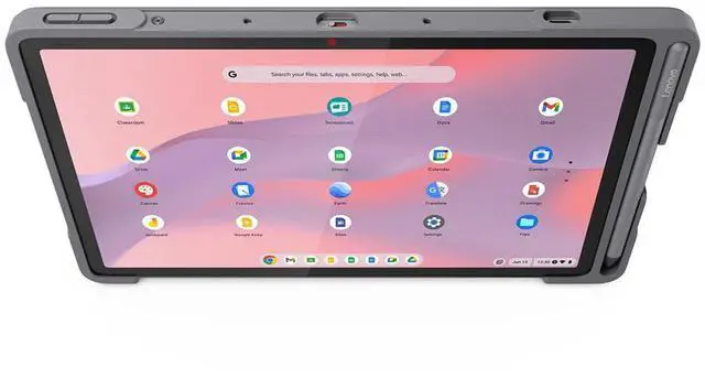 Alt view image 18 of 20 - Lenovo Chromebook Duet EDU G2 83HJ0002UB Chromebook Tablet - 10.9" WUXGA - MediaTek Kompanio 838 Octa-core - 4 GB - 64 GB Storage - ChromeOS - Luna Gray - Cortex A78 Dual-core (2 Core) 2.60 GHz +