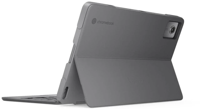 Alt view image 11 of 16 - Lenovo Chromebook Duet EDU G2 83HJ0002UB Chromebook Tablet - 10.9" WUXGA - MediaTek Kompanio 838 Octa-core - 4 GB - 64 GB Storage - ChromeOS - Luna Gray - Cortex A78 Dual-core (2 Core) 2.60 GHz +