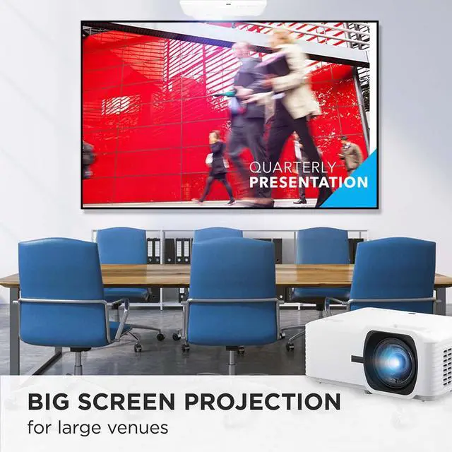 Alt view image 20 of 20 - ViewSonic LS630W 4500 Lumens DLP WXGA Laser Projector with 1.3x Optical Zoom, H/V Keystone, 360 Degrees Projection and LAN Control