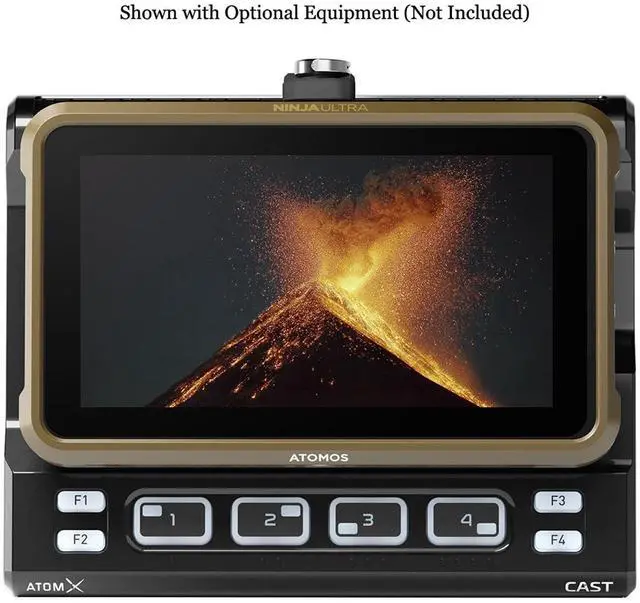 Alt view image 3 of 7 - Atomos Ninja Ultra 5.2" HDR Monitor-Recorder with 2x Battery & Dual Charger Kit