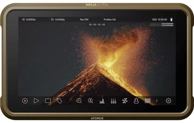 Alt view image 5 of 7 - Atomos Ninja Ultra 5.2" HDR Monitor-Recorder with 2x Battery & Dual Charger Kit