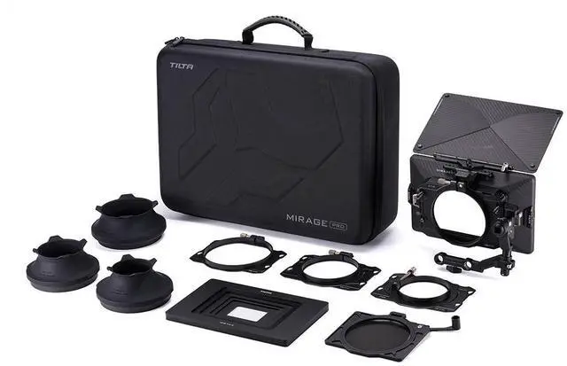 Alt view image 4 of 7 - Tilta Mirage Pro Matte Box VND Kit, Black