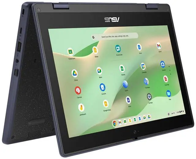 Alt view image 16 of 20 - Asus Chromebook CR11 Flip CR1104F CR1104FTA-YZ42T 11.6" Touchscreen Rugged Convertible 2 in 1 Chromebook - HD - Intel N-Series N150 - 4 GB - 32 GB Flash Memory - Mineral Gray - Intel Chip - 1366