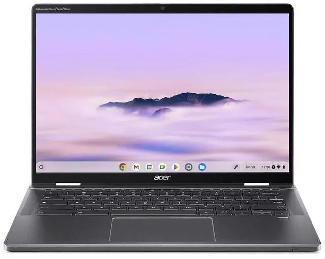 Main image of Acer Chromebook Plus Spin 714 CPE794-1N-781F 14" WUXGA 2-in-1 Touchscreen Laptop, Intel Core Ultra 7 155U 1.7GHz, 16GB RAM, 256GB SSD, ChromeOS, Iron