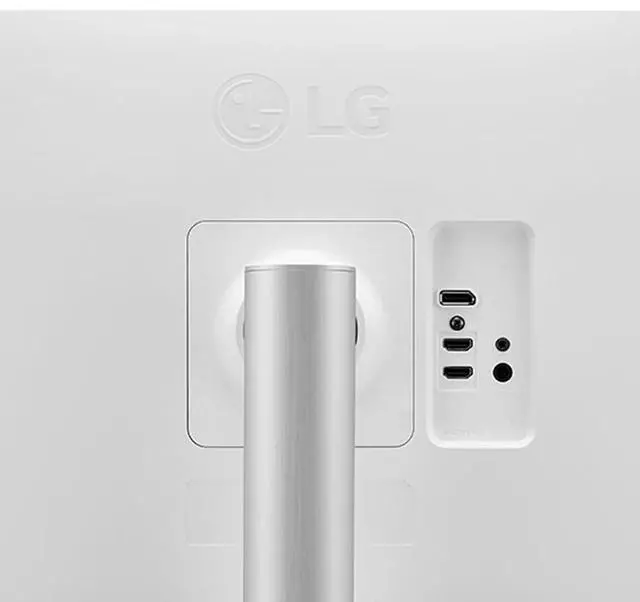 Alt view image 11 of 14 - LG 27UP650K-W 27-inch Ultrafine 4K UHD (3840 x 2160) IPS Computer Monitor, 60Hz, 5ms, DisplayHDR 400, Reader Mode, Flicker Safe, HDMI, DisplayPort, Tilt/Height/Pivot Adjustable Stand, White