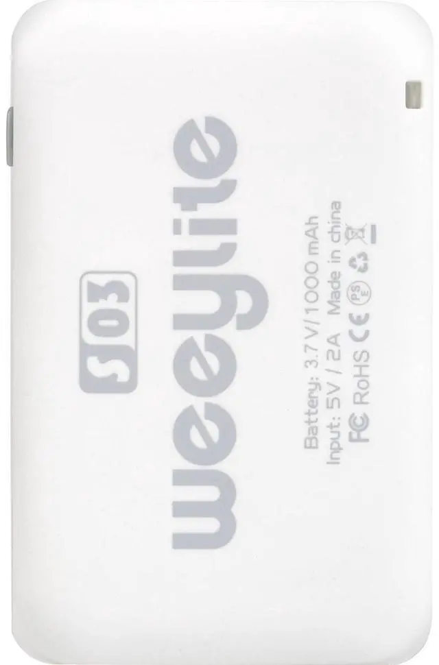 Alt view image 3 of 3 - Viltrox Viltrox Viltrox LED-Light Weeylite S03-W 4W RGB