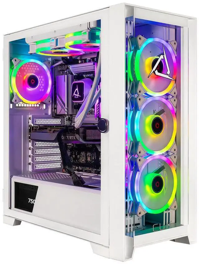 Alt view image 5 of 8 - CLX SET Gaming Desktop - Intel Core Ultra 7 265KF 3.9GHz 20-Core Processor, 64GB DDR5 Memory, GeForce RTX 5060 Ti 16GB GDDR7 Graphics, 2TB NVMe M.2 SSD, WiFi, Win 11 Home 64-bit