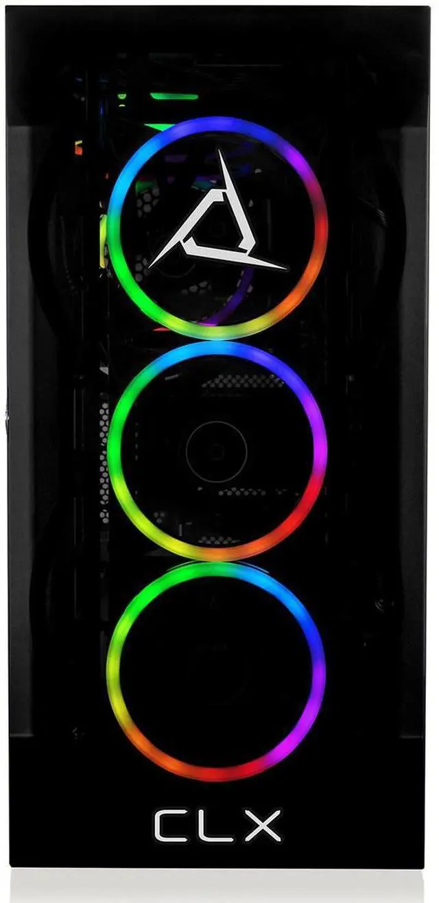 Alt view image 8 of 11 - CLX SET Gaming Desktop - AMD Ryzen 7 9700X 3.8GHz 8-Core Processor, 32GB DDR5 Memory, GeForce RTX 5060 Ti 16GB GDDR7 Graphics, 2TB NVMe M.2 SSD, WiFi, Win 11 Home 64-bit