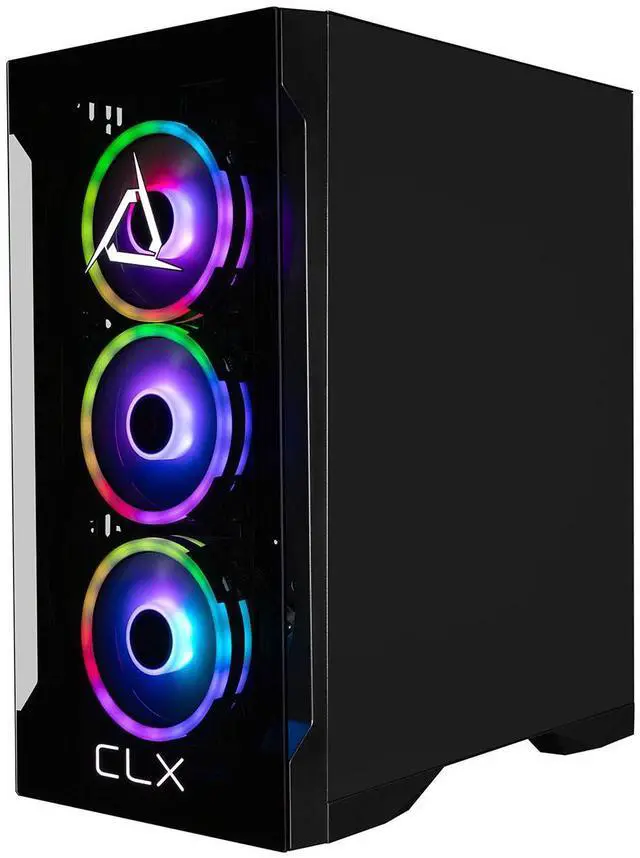 Alt view image 11 of 11 - CLX SET Gaming Desktop - Intel Core i9 14900KF 3.2GHz 24-Core Processor, 32GB DDR5 Memory, GeForce RTX 5060 Ti 16GB GDDR7 Graphics, 2TB NVMe M.2 SSD, WiFi, Win 11 Home 64-bit
