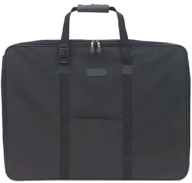 Main image of Itoya SF36 Softside Zippered Portfolio with Wire Frame, 36x24x3", Soft Bag for Transporting Photographs, Artwork & Documents, Black